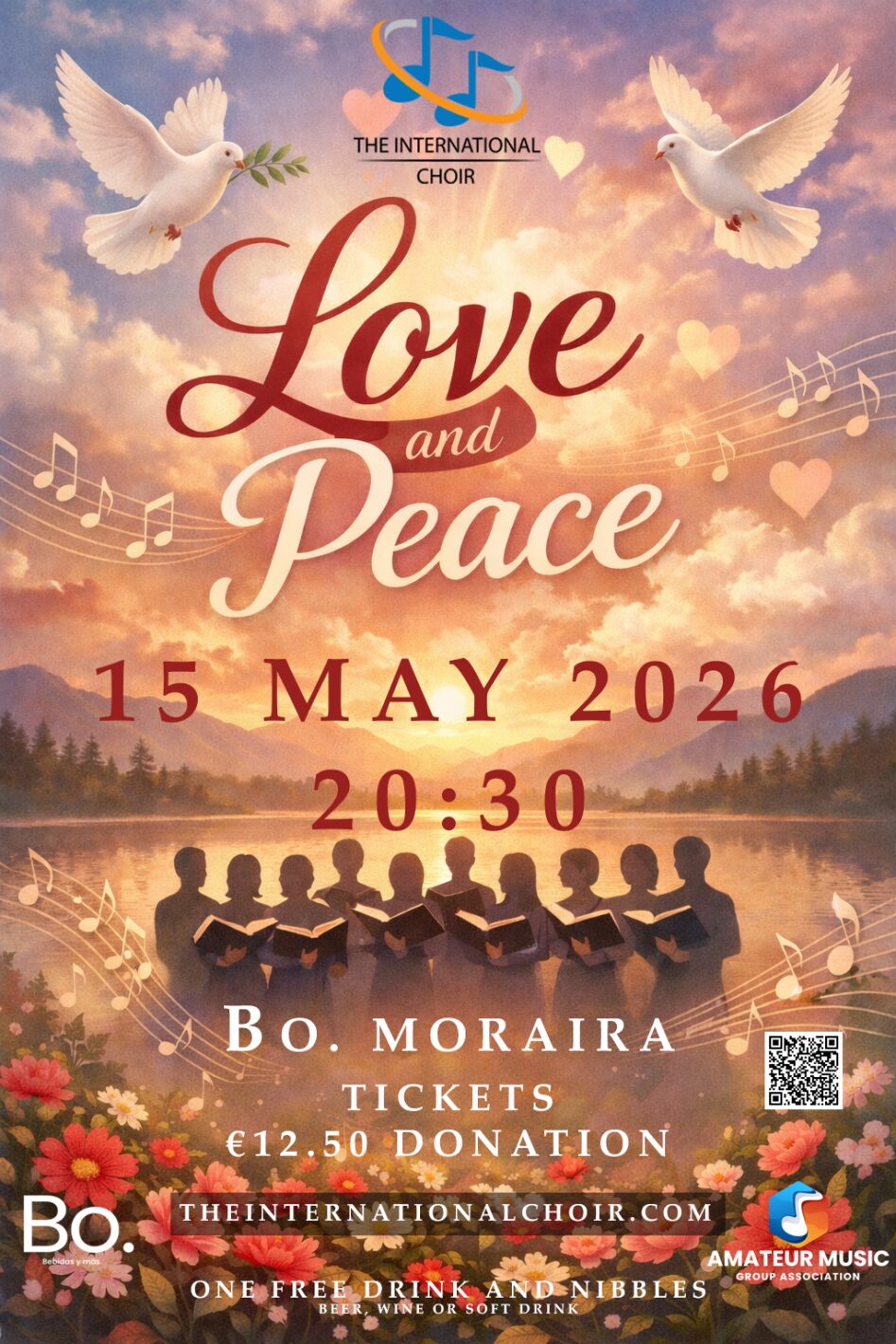 Concierto «Amor y Paz» - El Coro Internacional en Moraira